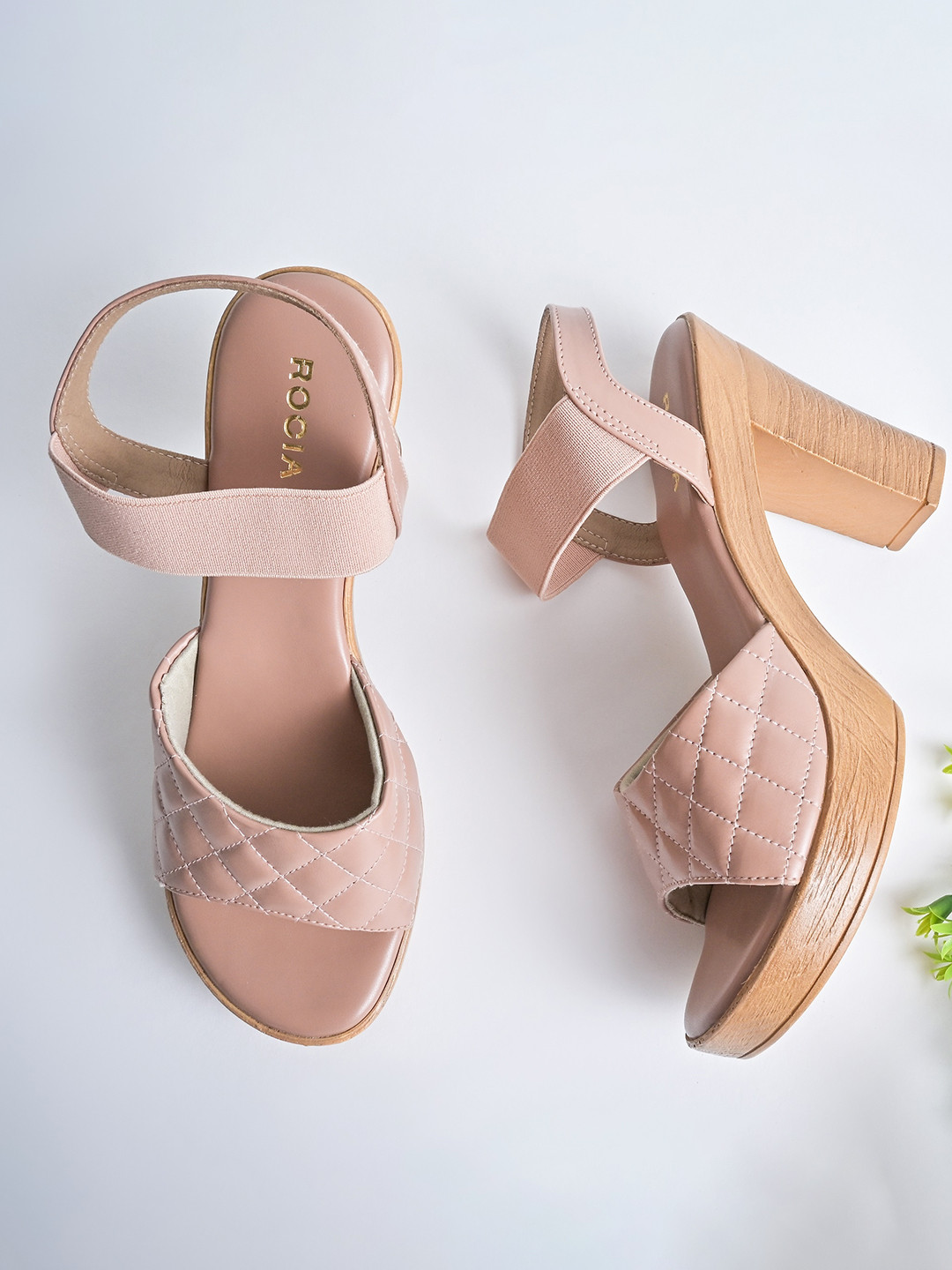 Rocia Quilted Platform Heels