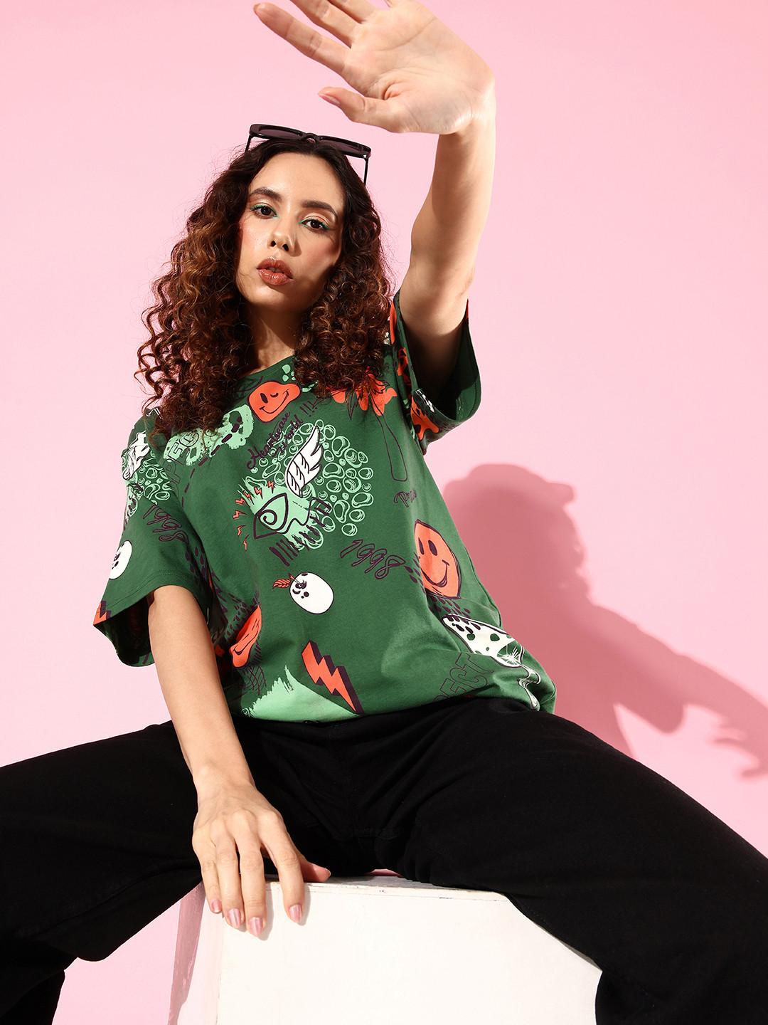 Difference of Opinion Graphic Relaxed Fit T-shirt