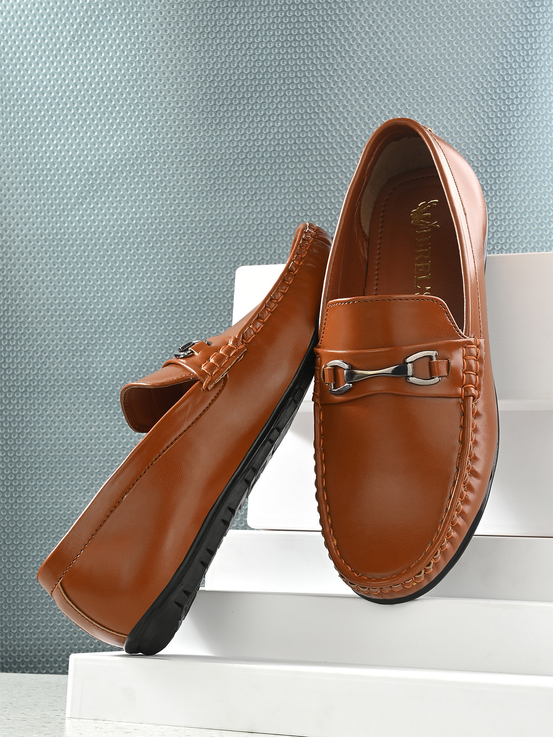 Hirels Men Slip On Horsebit Loafers