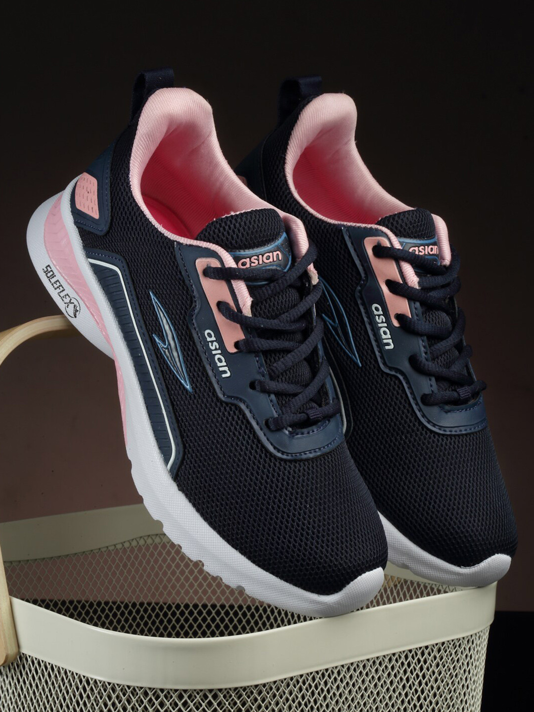 ASIAN Women Non-Marking Memory Foam Technology Running Shoes
