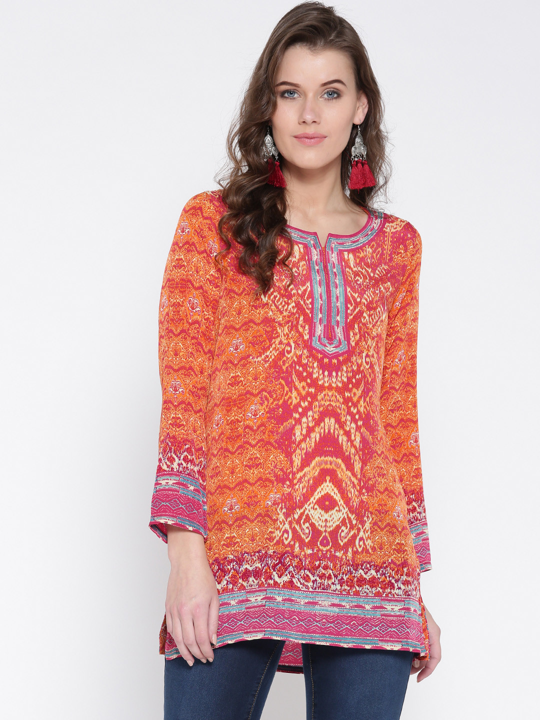 biba printed kurtis