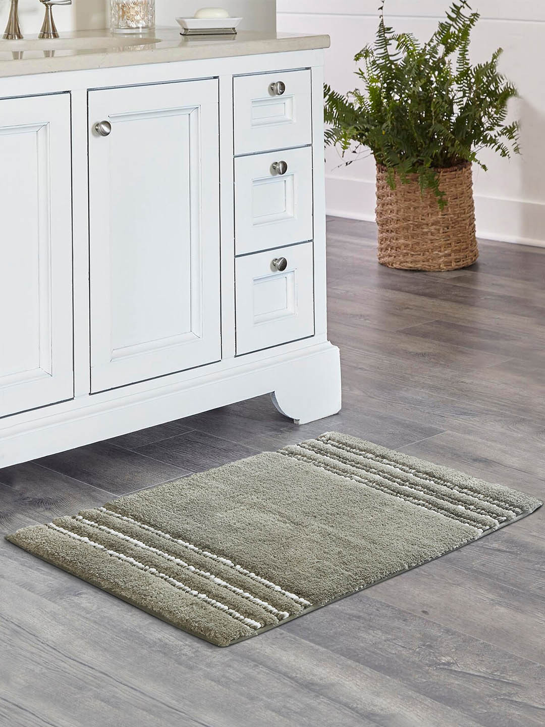 OBSESSIONS Beige 1960 GSM Anti-Skid Bathmat