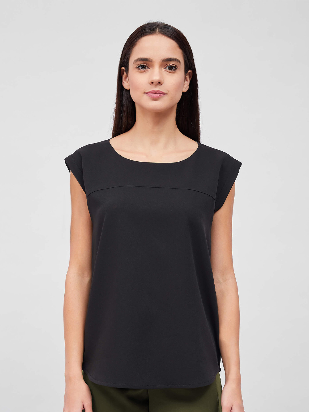 SALT ATTIRE Extended Sleeves Regular Top