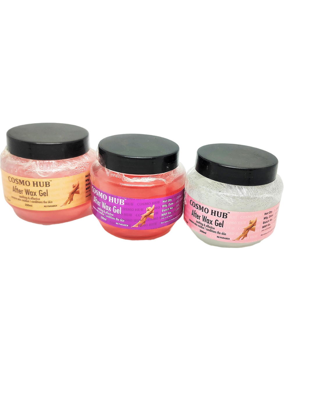 COSMO HUB Set of 3 Soothing Face Gel - 200 ml Each
