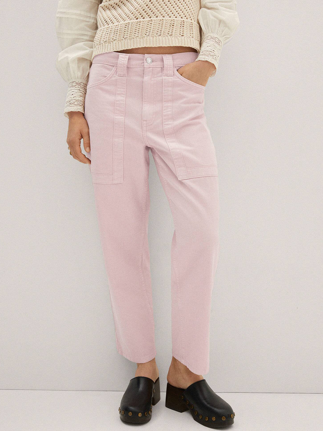 MANGO Women High-Rise Slouchy Jeans