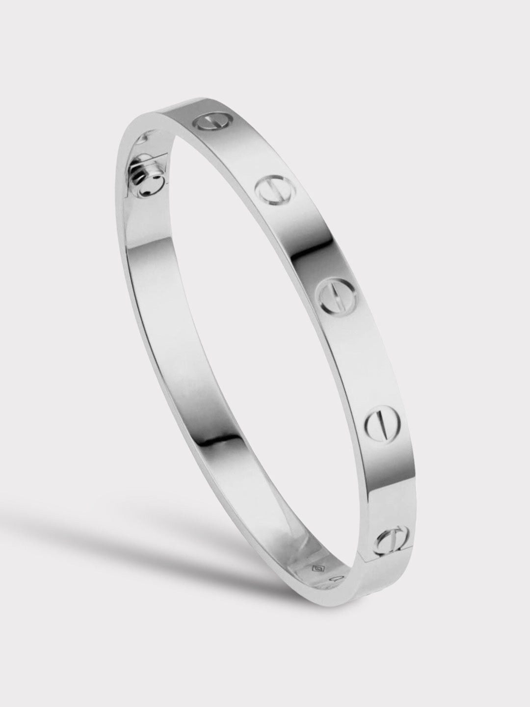 MYKI Silver-Plated Kada Bracelet