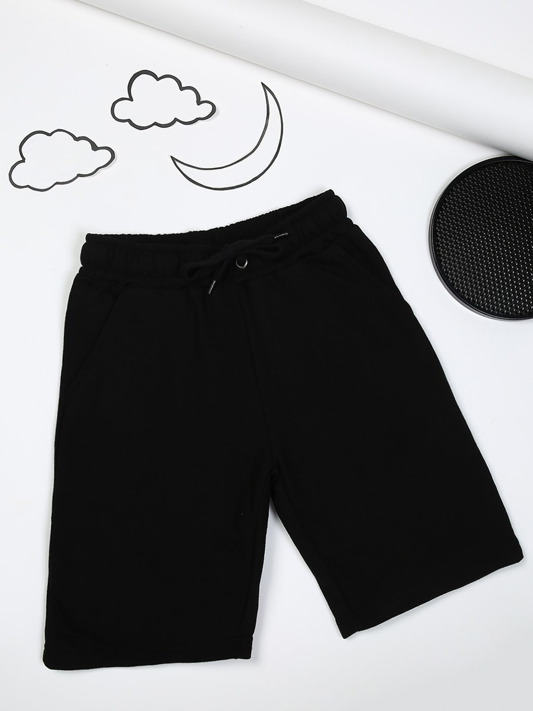 Urban Dog Boys Mid-Rise Cotton Shorts