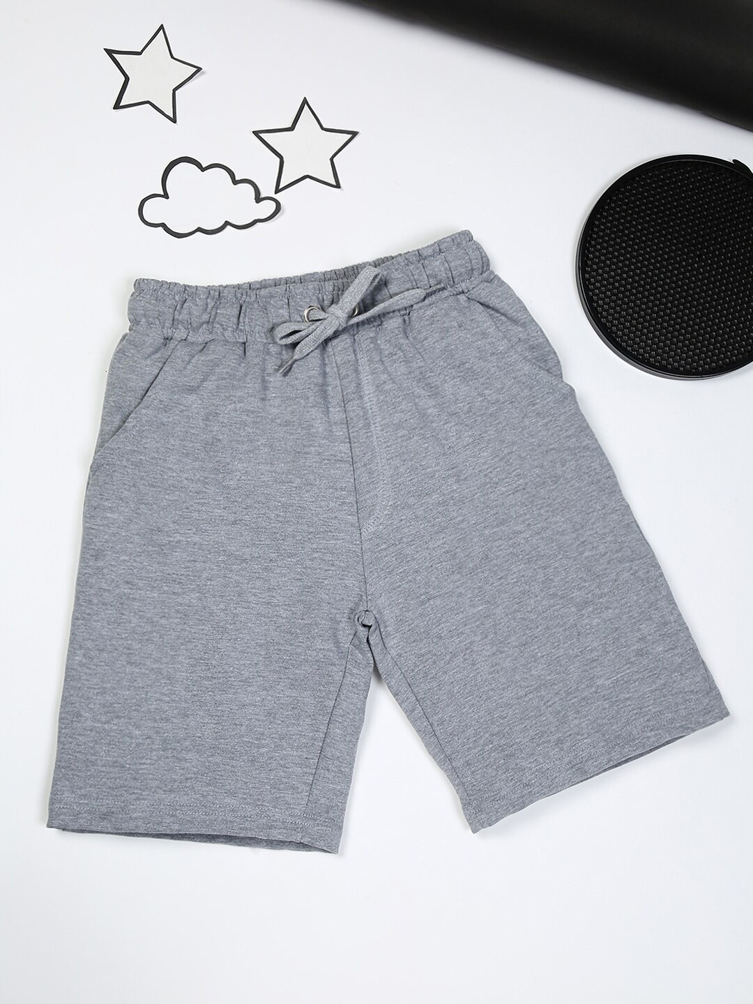 Urban Dog Boys Mid-Rise Cotton Shorts