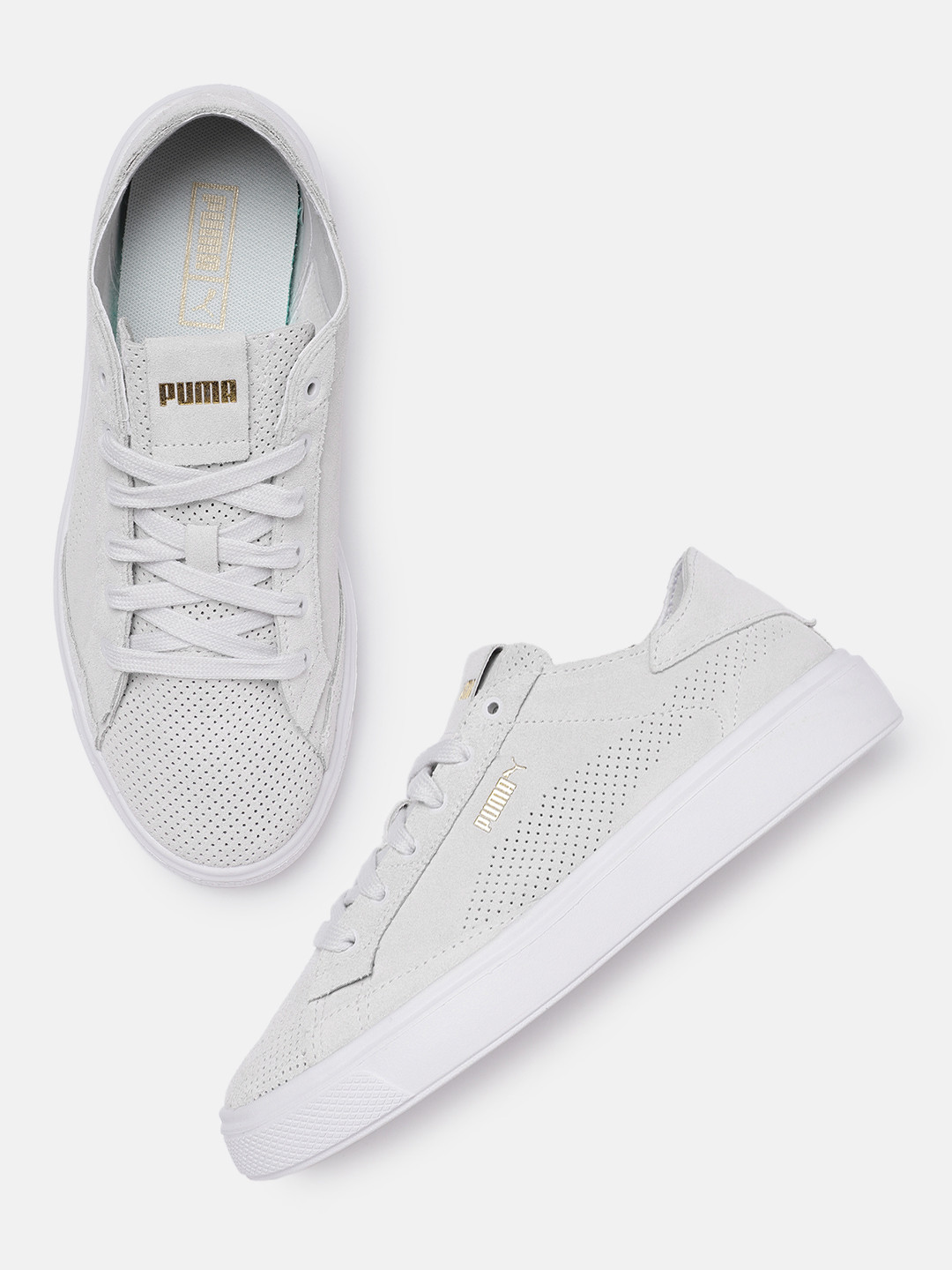 Puma Women Lajla Tonal Leather Sneakers