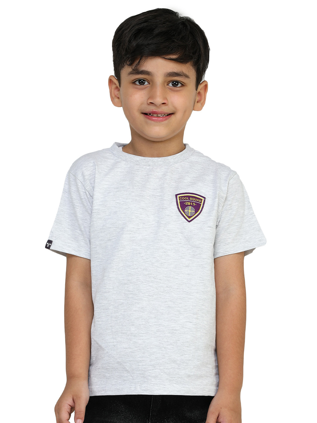 toothless Boys Round Neck Cotton T-shirt