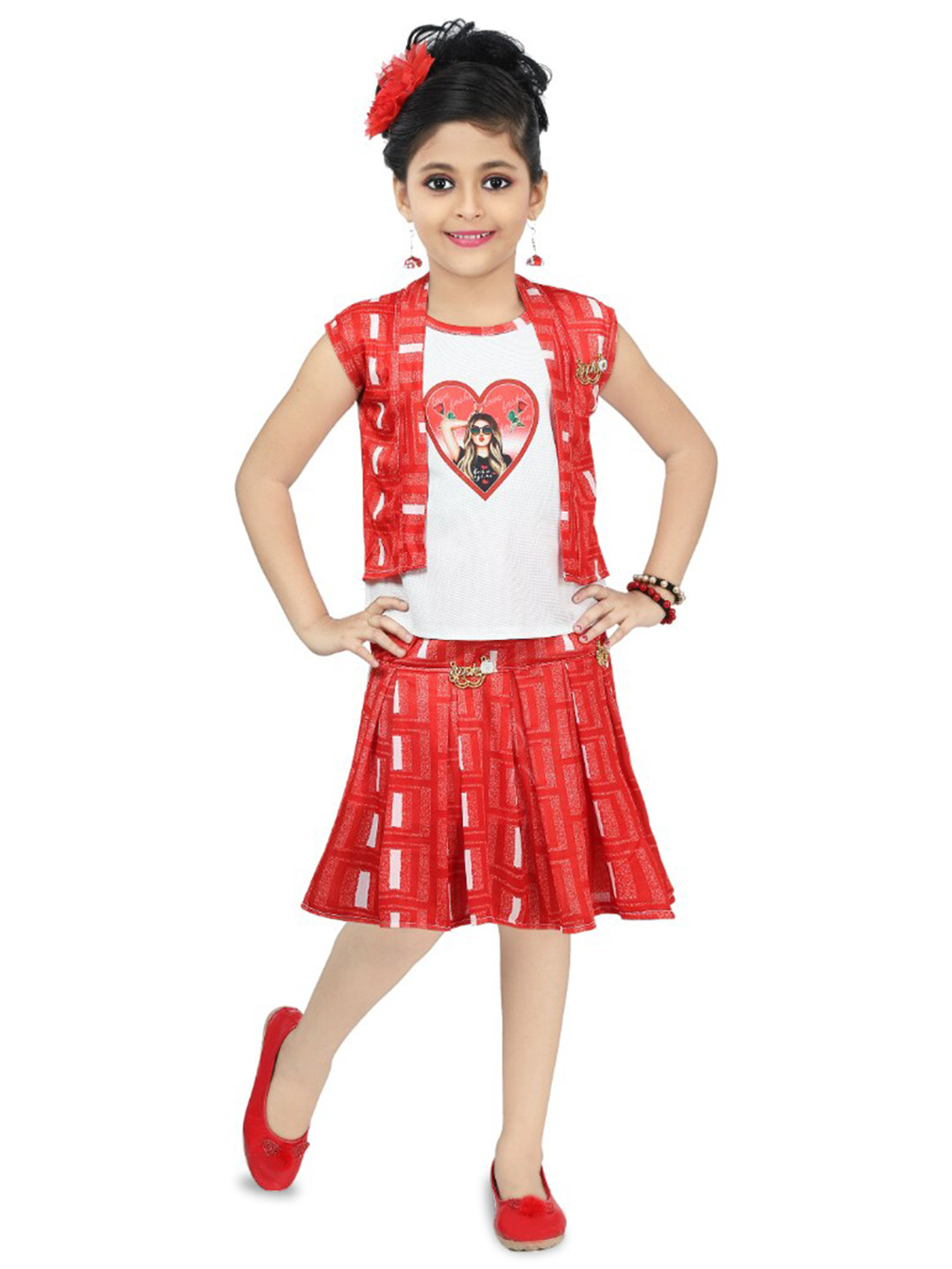 BAESD Girls Drop-Waist Dress