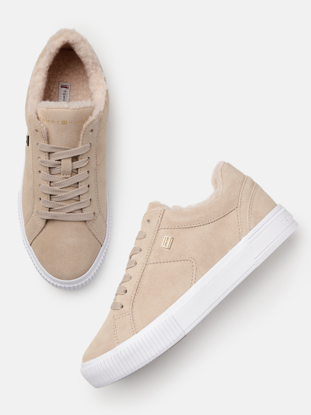 Tommy Hilfiger Women Suede Sneakers