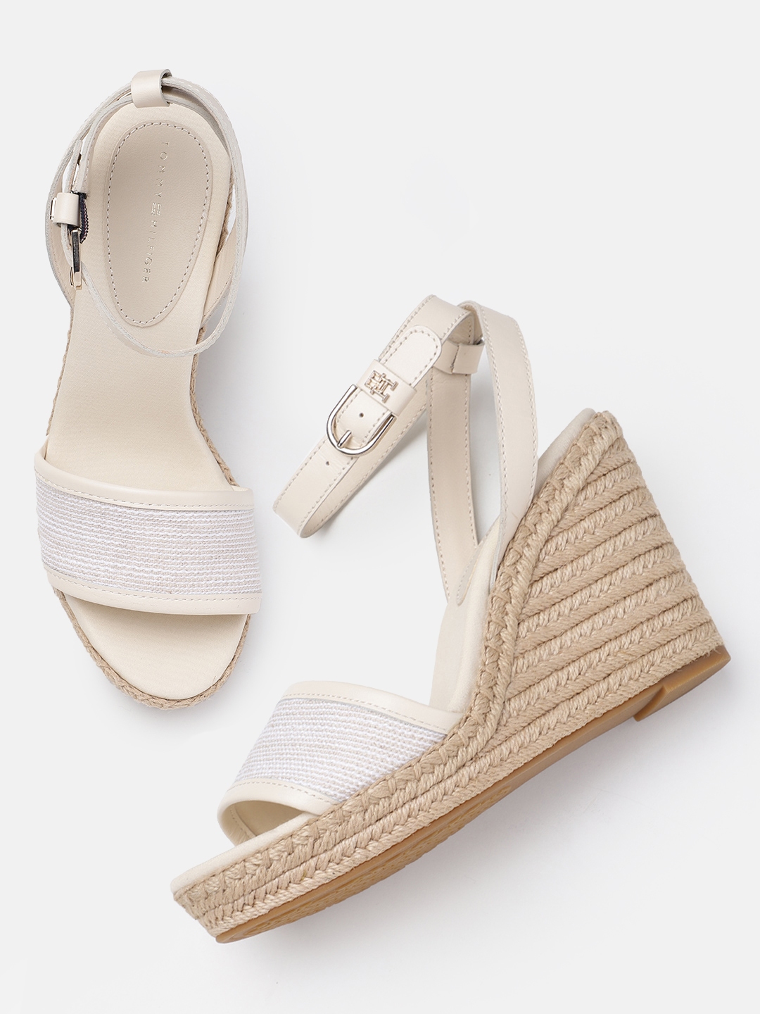 Tommy hilfiger outlet mid wedge sandals