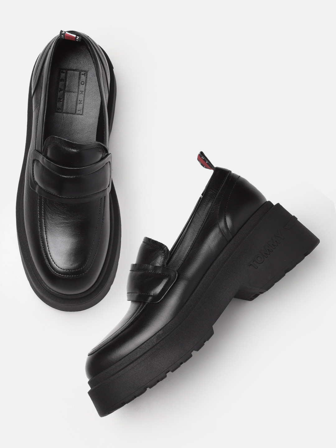 Tommy Hilfiger Women Leather Loafers