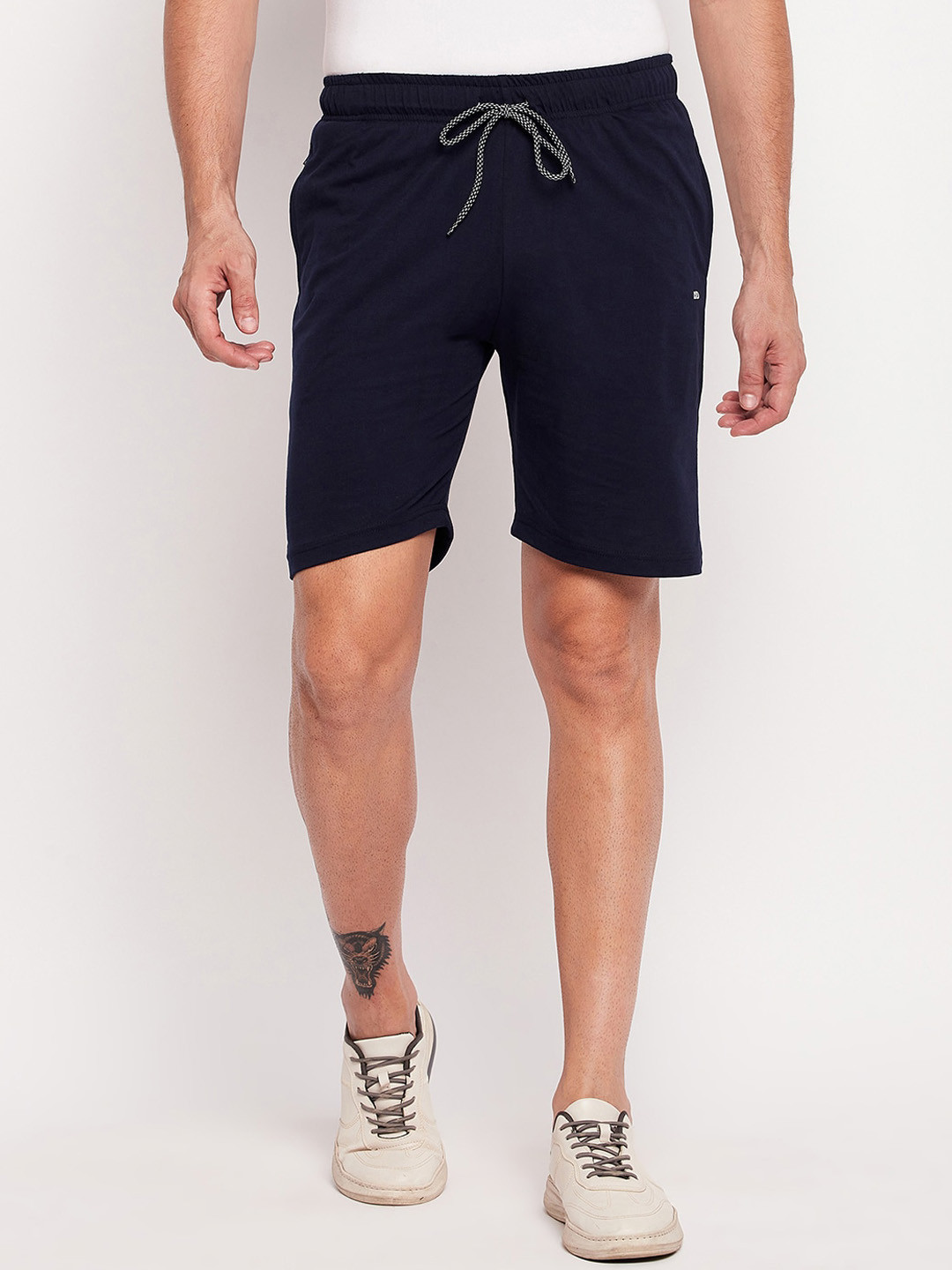 Adobe Men Mid-Rise Cotton Shorts