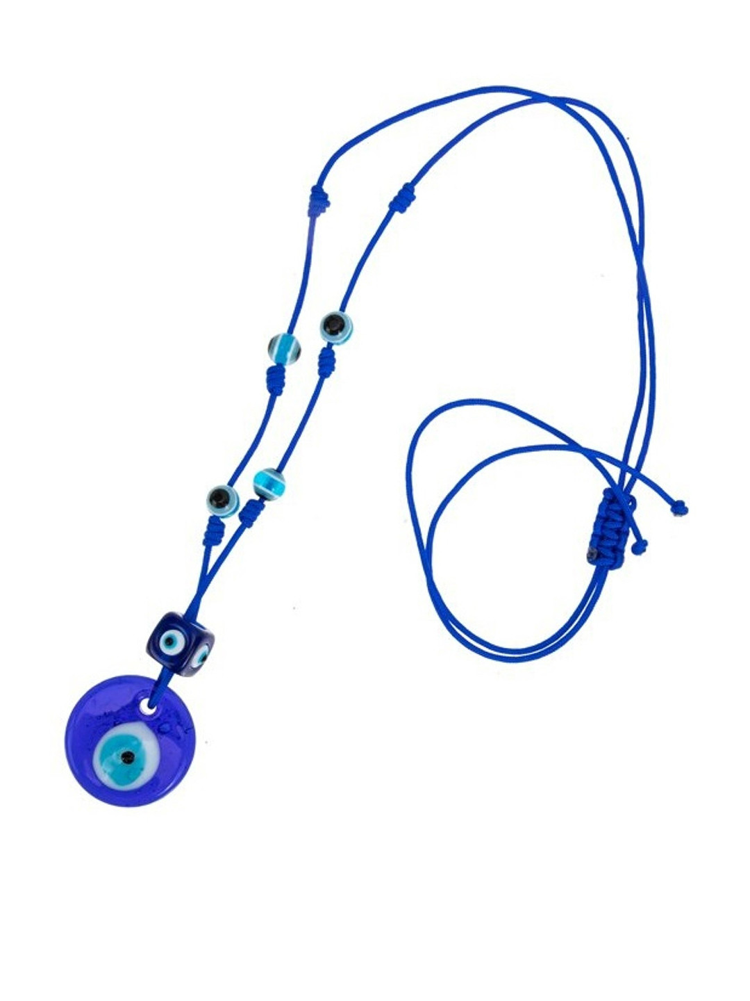 EL REGALO Unisex Blue Evil Eye Necklace