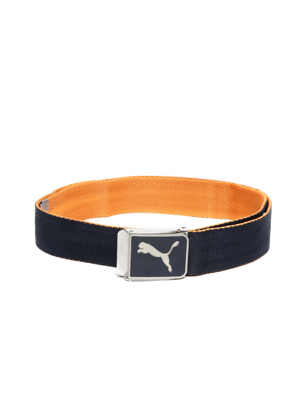 Buy Puma Men Navy \u0026 Orange Cuadrado Web 