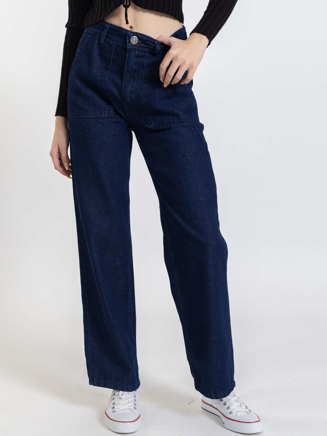 PRET A TUER Women Mid-Rise Clean Look  Jeans