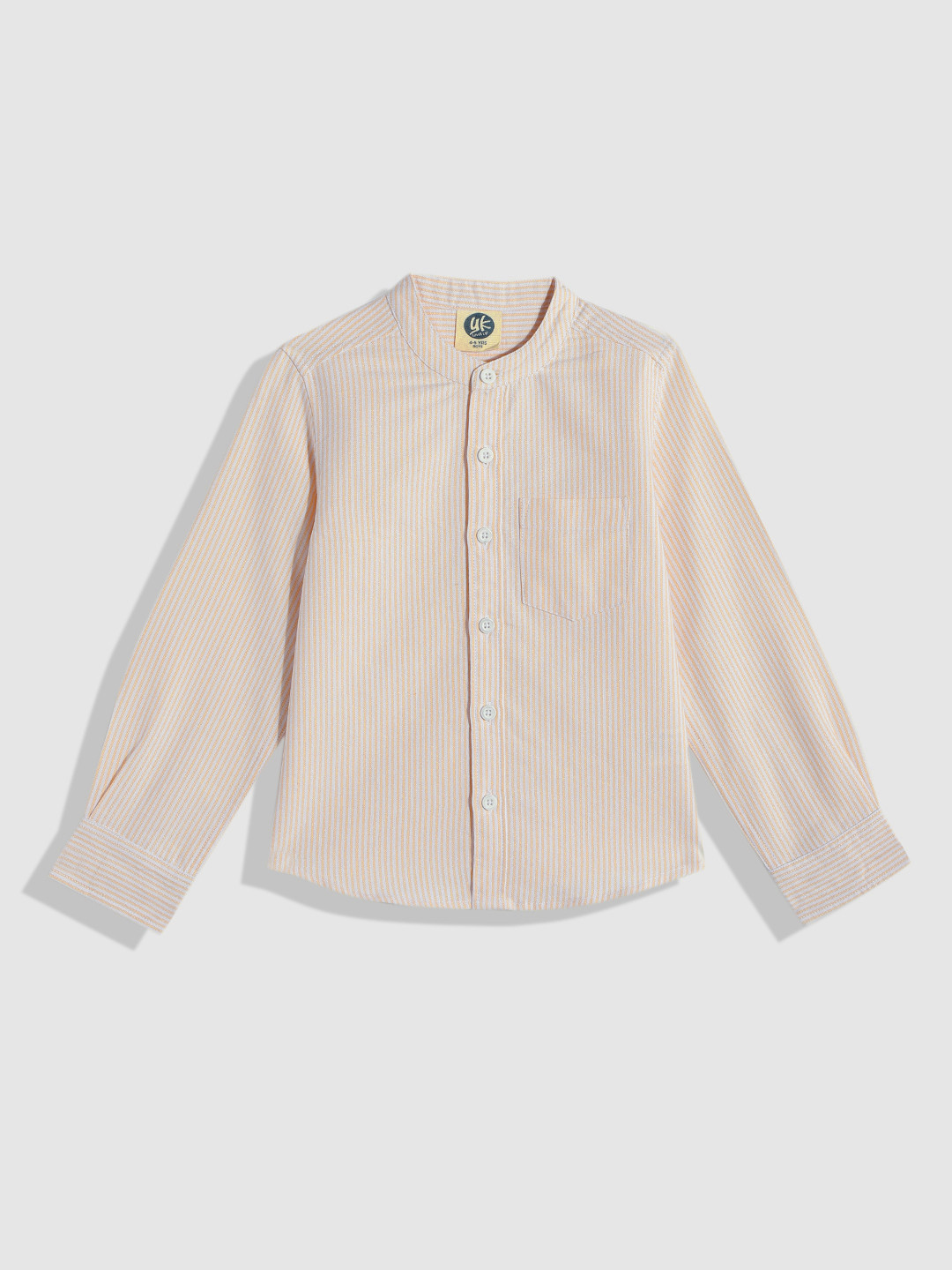 YK Boys Pinstriped Casual Shirt
