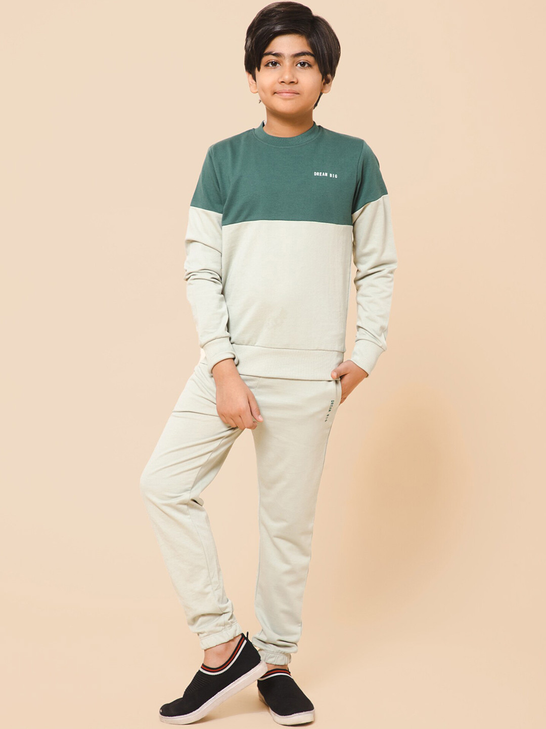 Alan Jones Boys Colourblocked Tracksuit