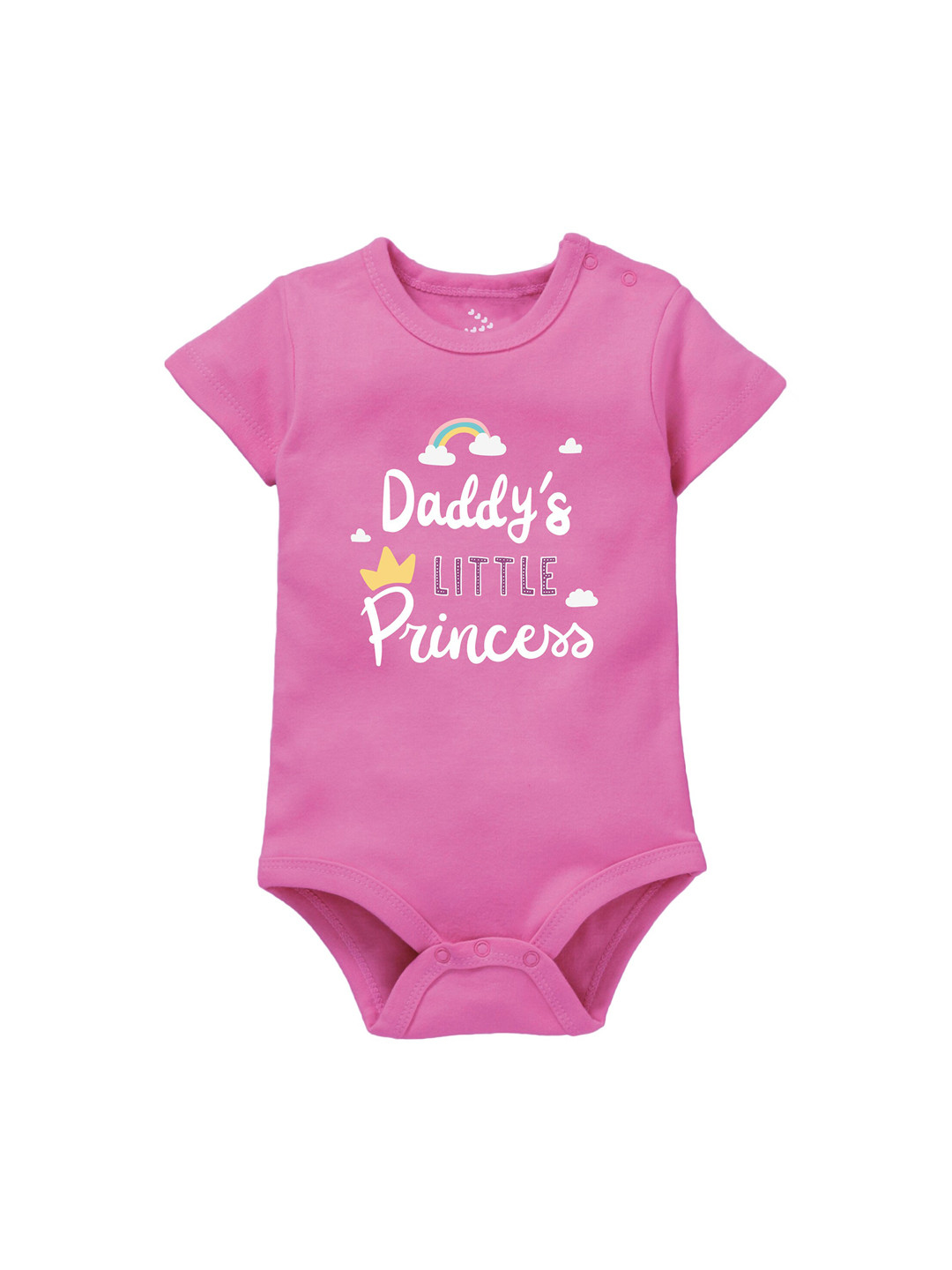 Zeezeezoo Infants Princess Printed Pure Cotton Bodysuit