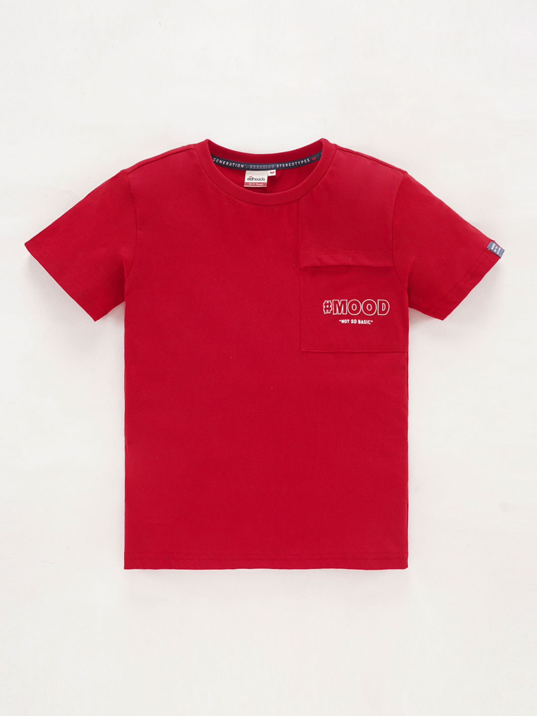 edheads Boys Round Neck Azo Free Cotton T-shirt