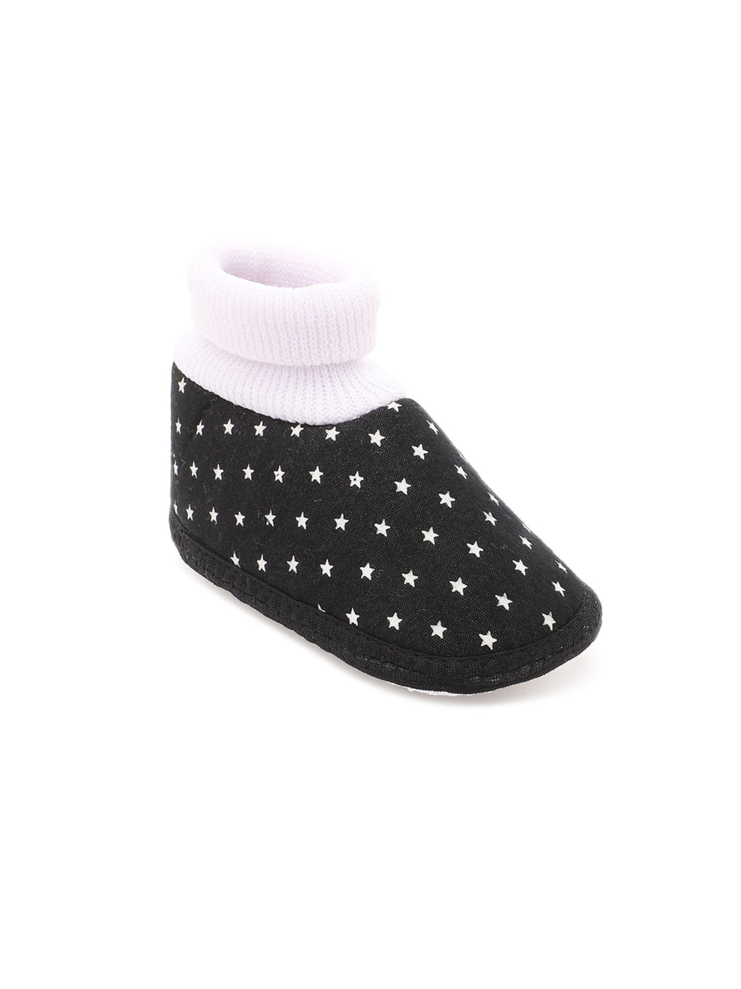 CHiU Infant Mid Top Small-Star Print Booties