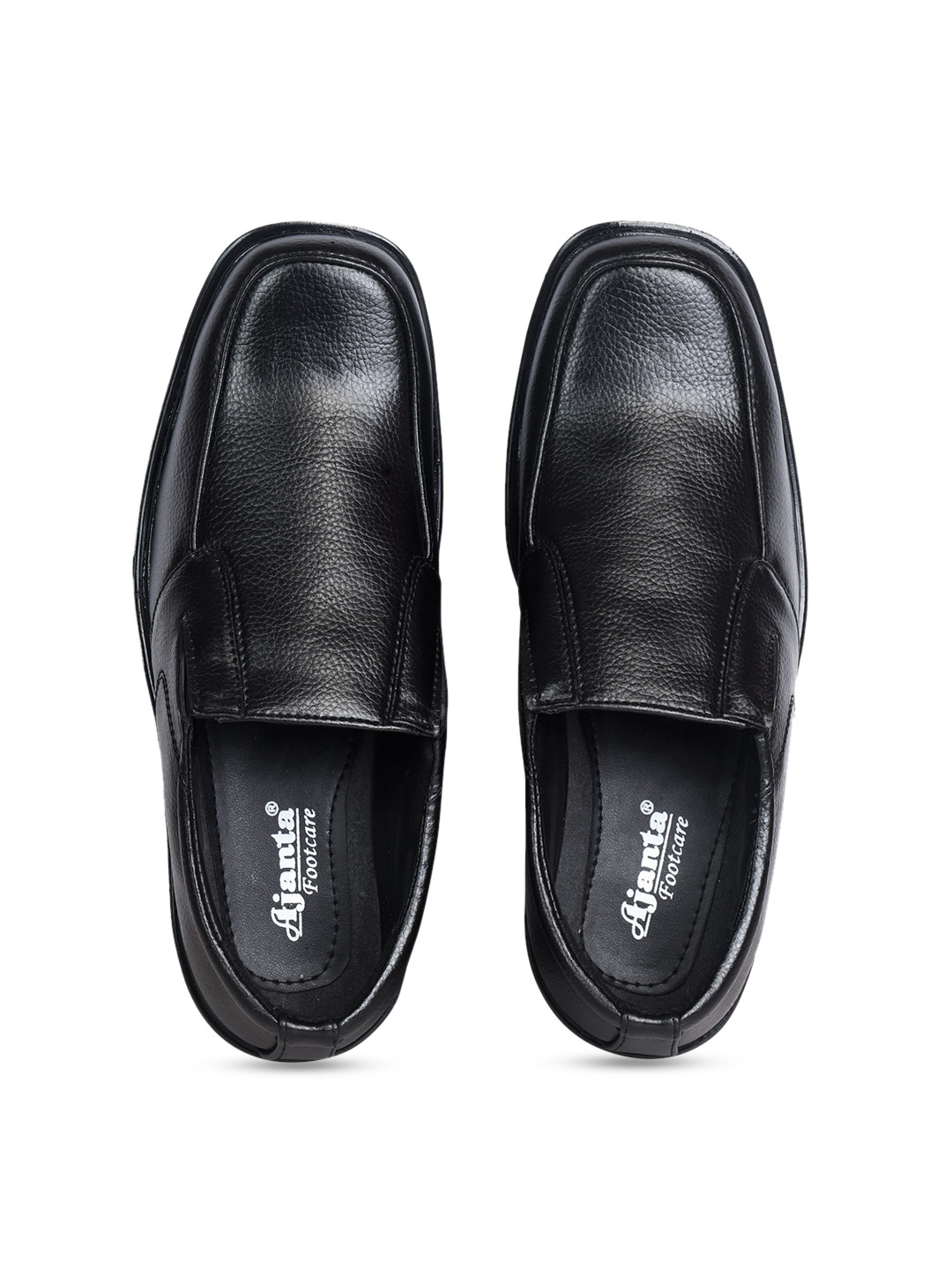 Ajanta Men Square Toe Formal Slip-On Shoes