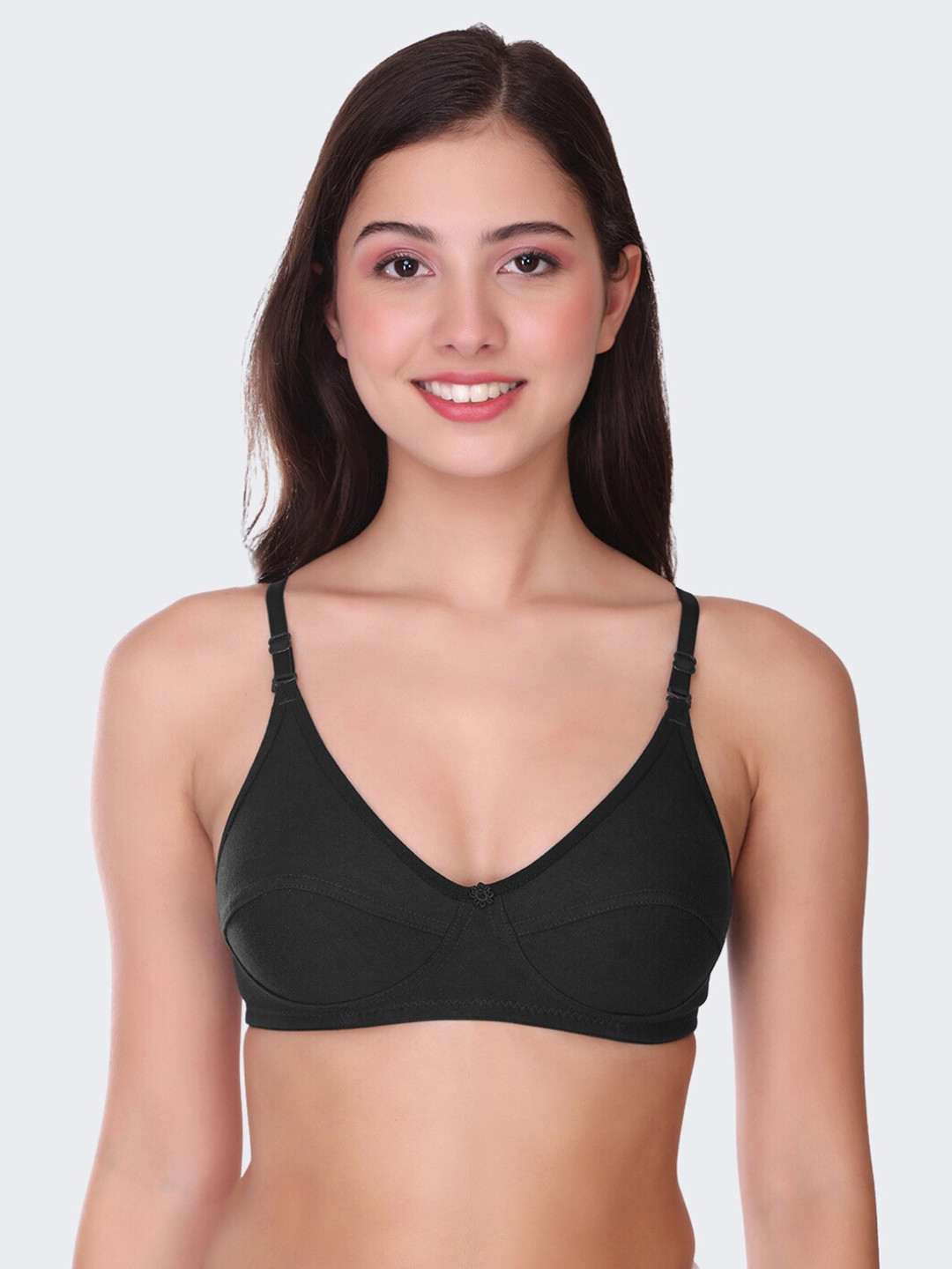 POOJA RAGENEE All Day Comfort Non Padded Full Coverage Cotton Bra