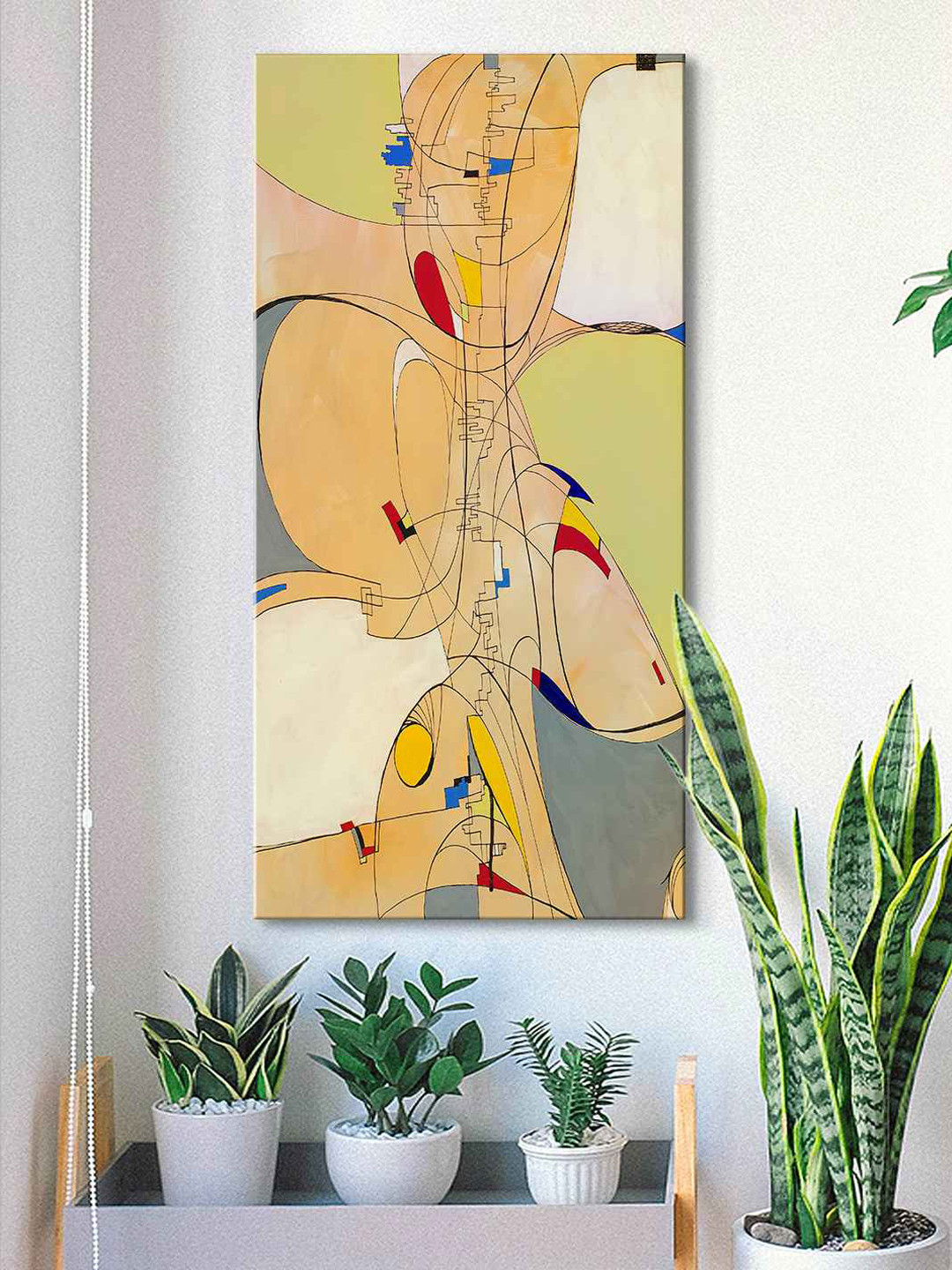 999Store Canvas Wall Rectangle Paintings Wall Art - 24x48In