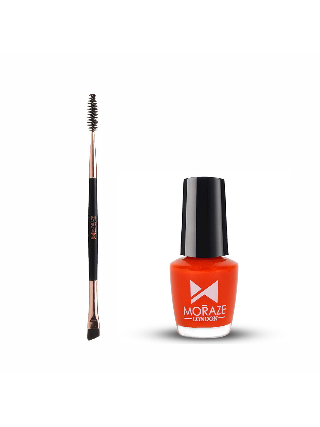 Moraze Set of Double Ended Brush & Nail Paint 5 ml - Christmas