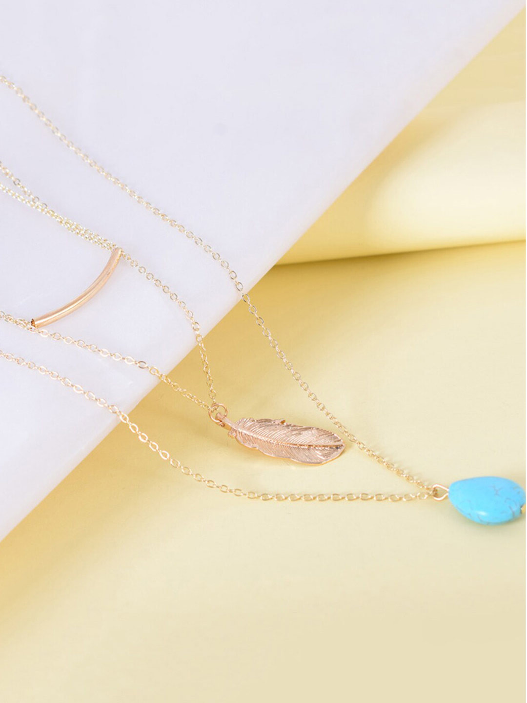 Scintillare By Sukkhi Gold-Plated Artificial Bead Layered Necklace