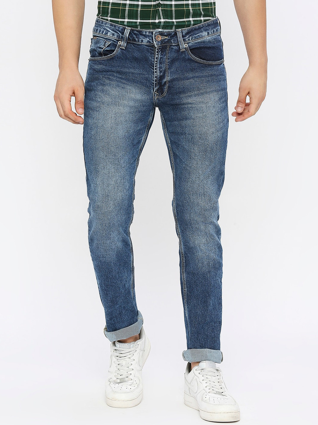 SPYKAR Men Heavy Fade Clean Look Stretchable Cotton Jeans