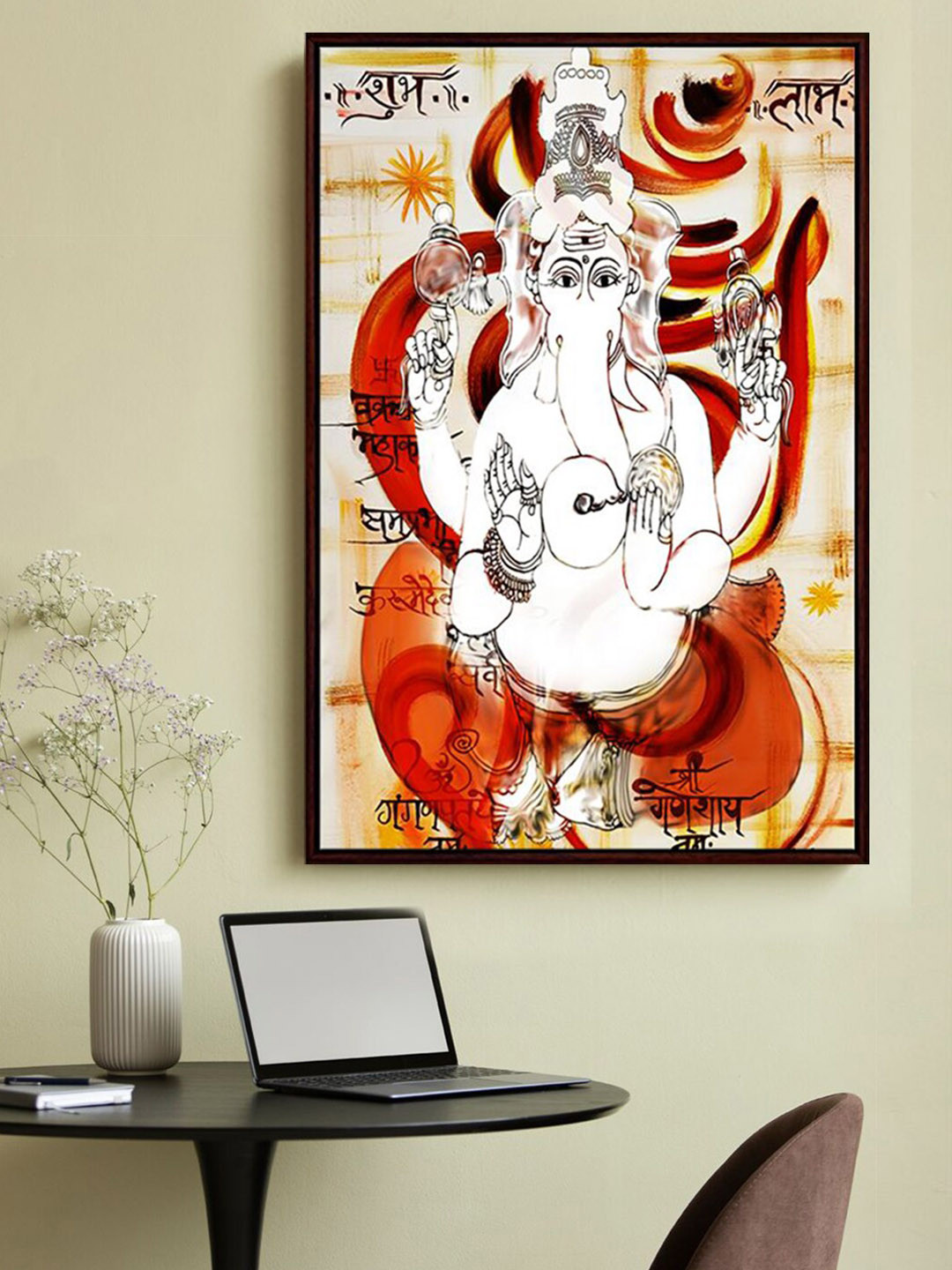 999Store Brown Framed Painting  Wall Art