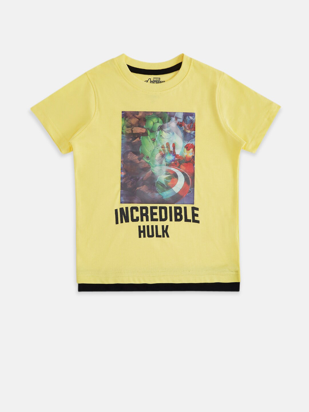 Pantaloons Junior Boys Hulk Printed Cotton T-shirt