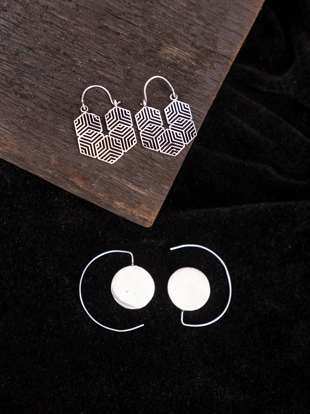Studio One Love Set Of 2 Contemporary Drop Earrings