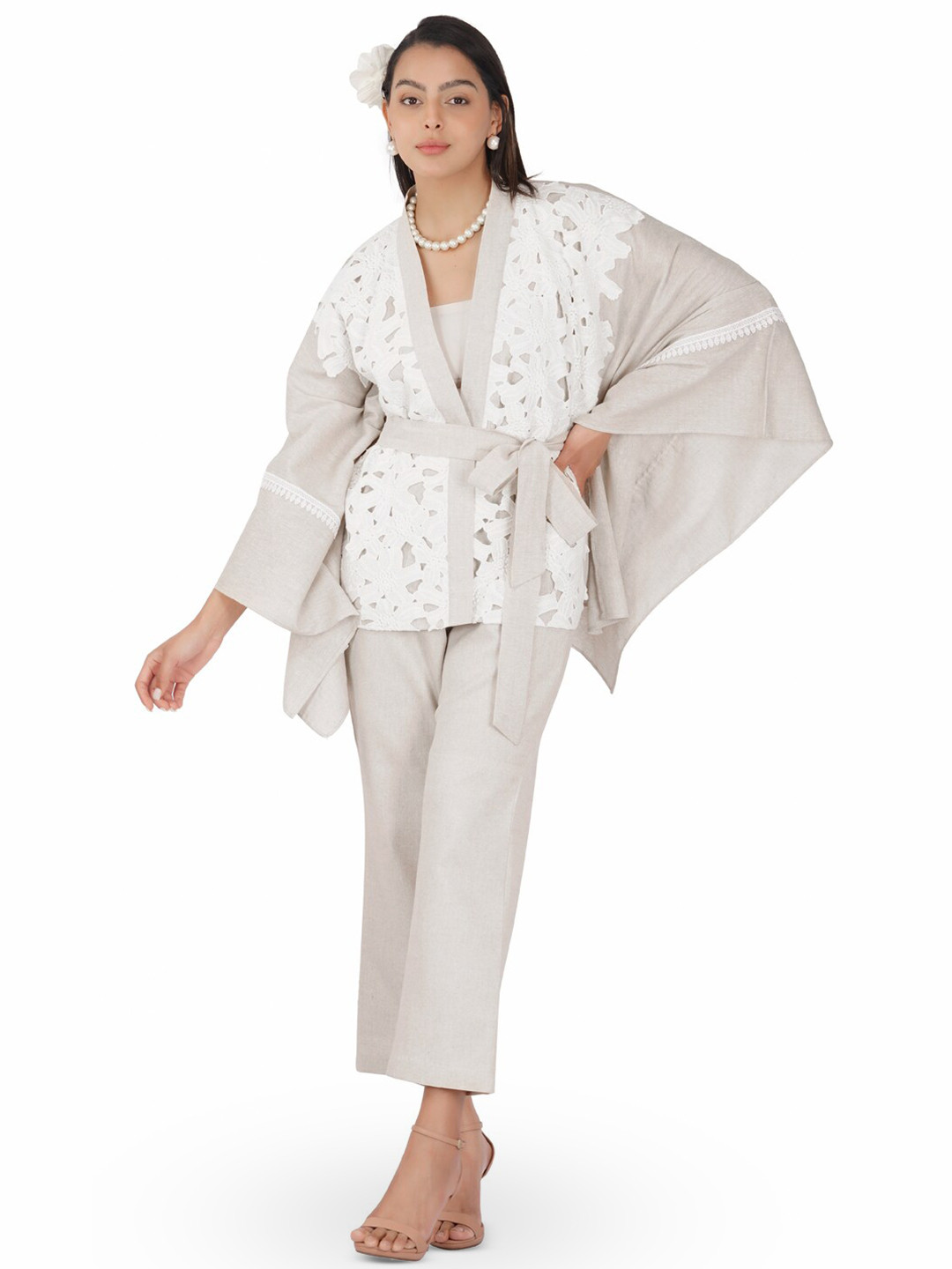 KOVET Embroidered Cotton Shurg