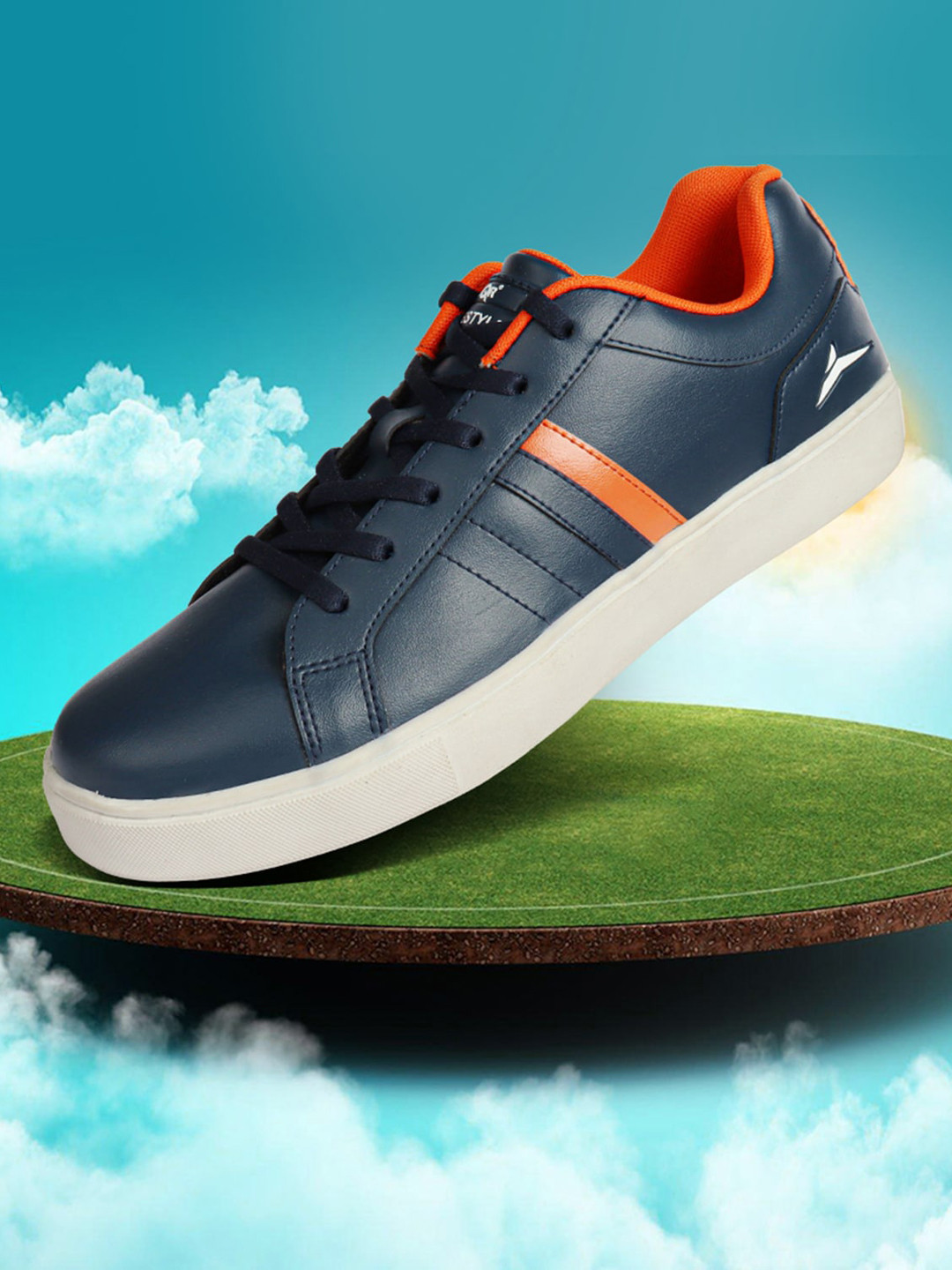 JQR Men Striped Basics Sneakers