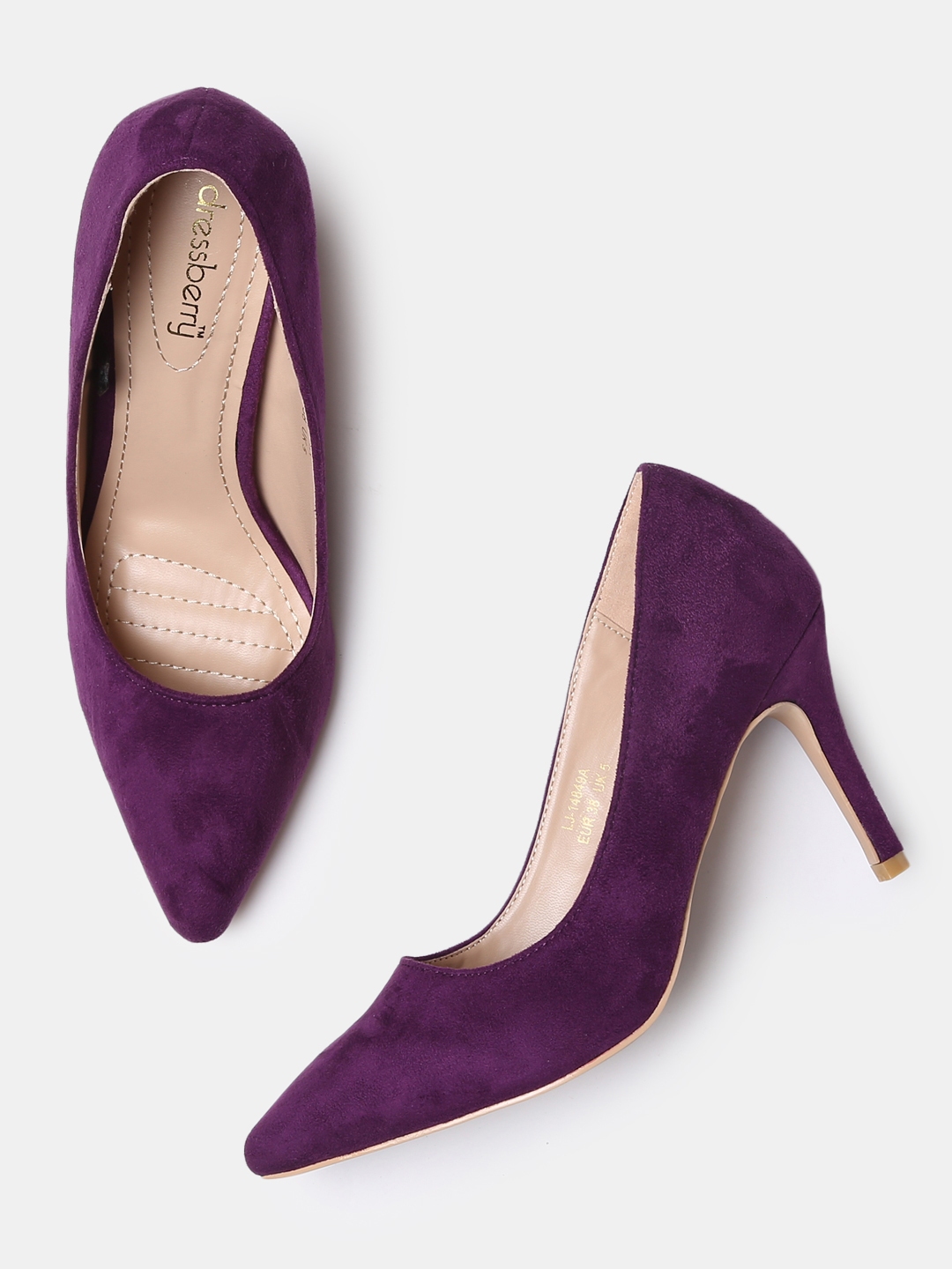 Plum 2024 block heels