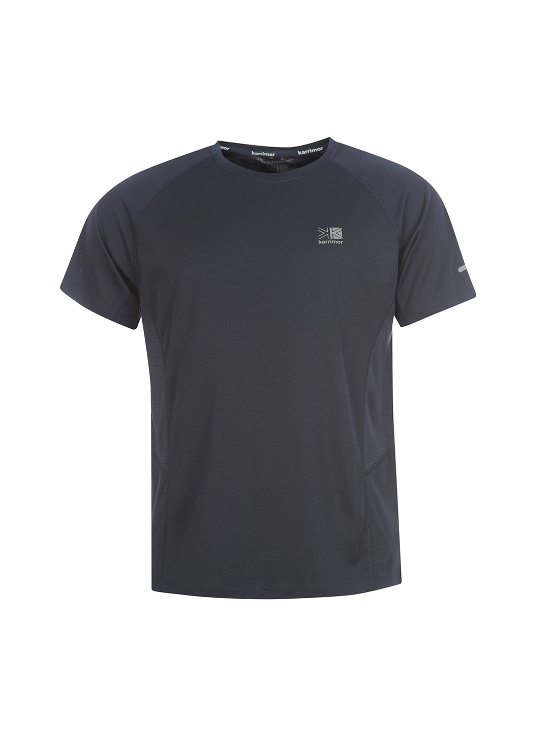 Buy Karrimor Men Navy Solid Round Neck Slim Fit Run T Shirt