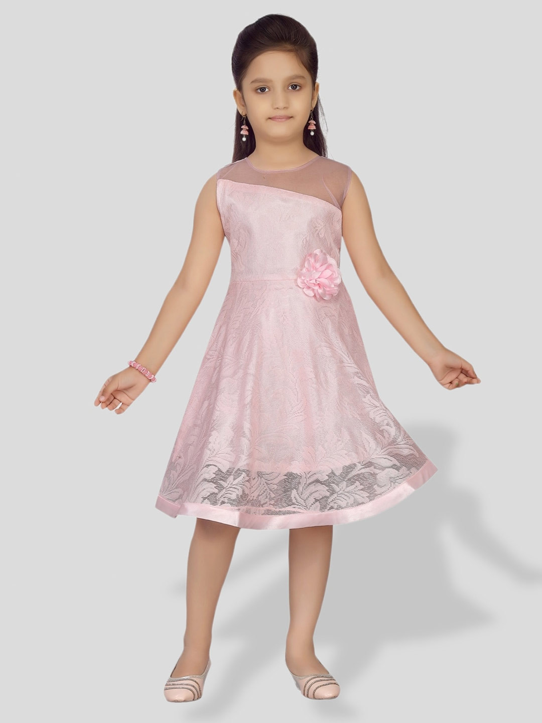 BAESD Self Design Fit & Flare Dress