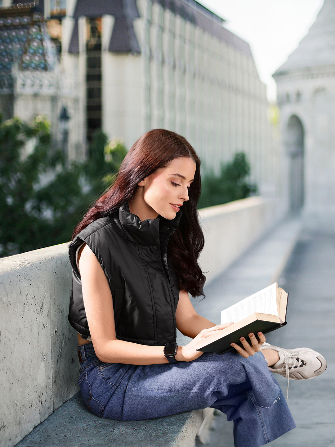 Harvard Crop Puffer Jacket