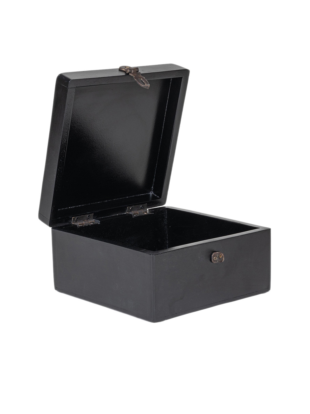 Contrast Living Painted Wooden Jewellery Box