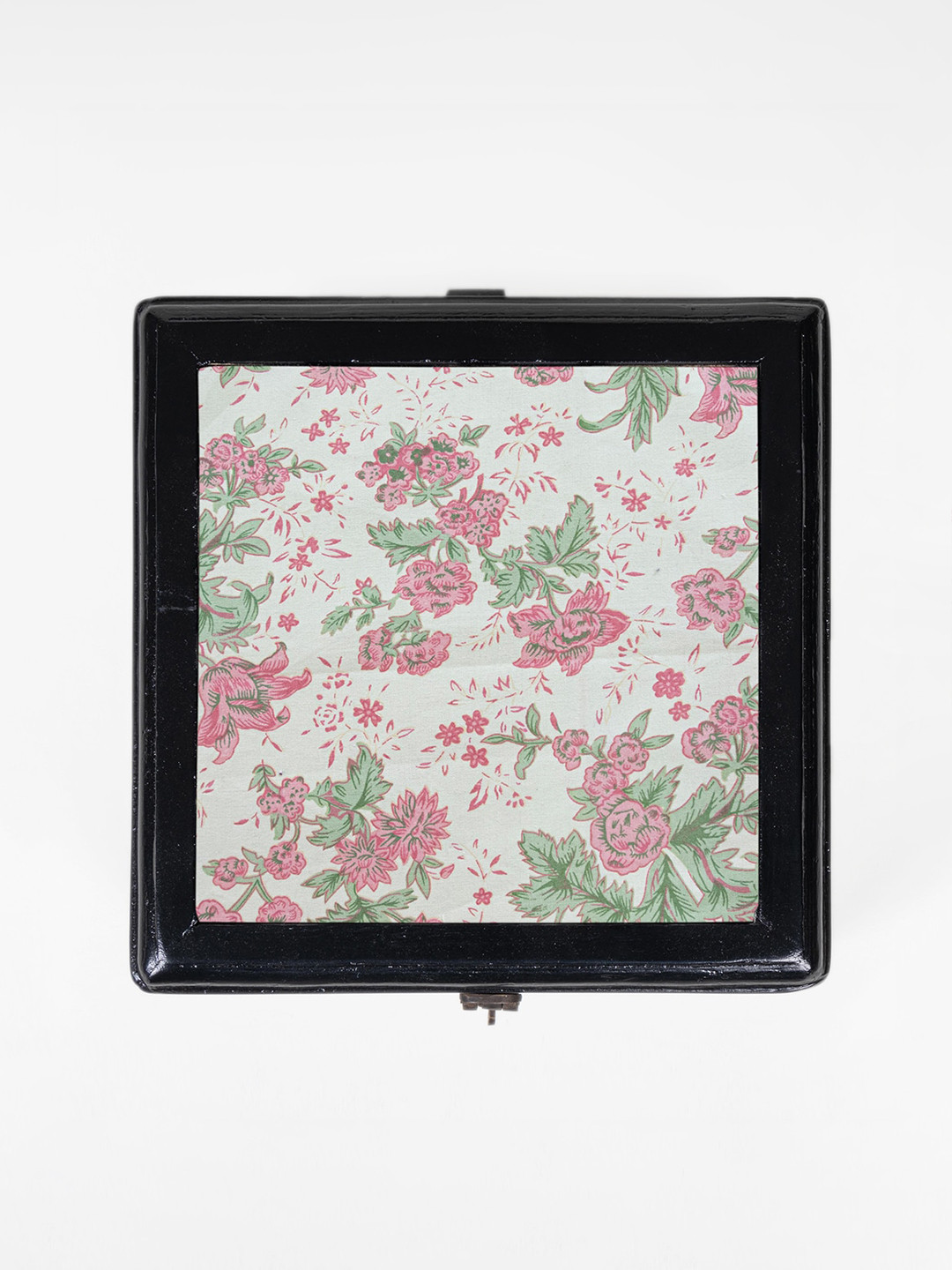 Contrast Living Pink Decorative Jewellery Painted Box