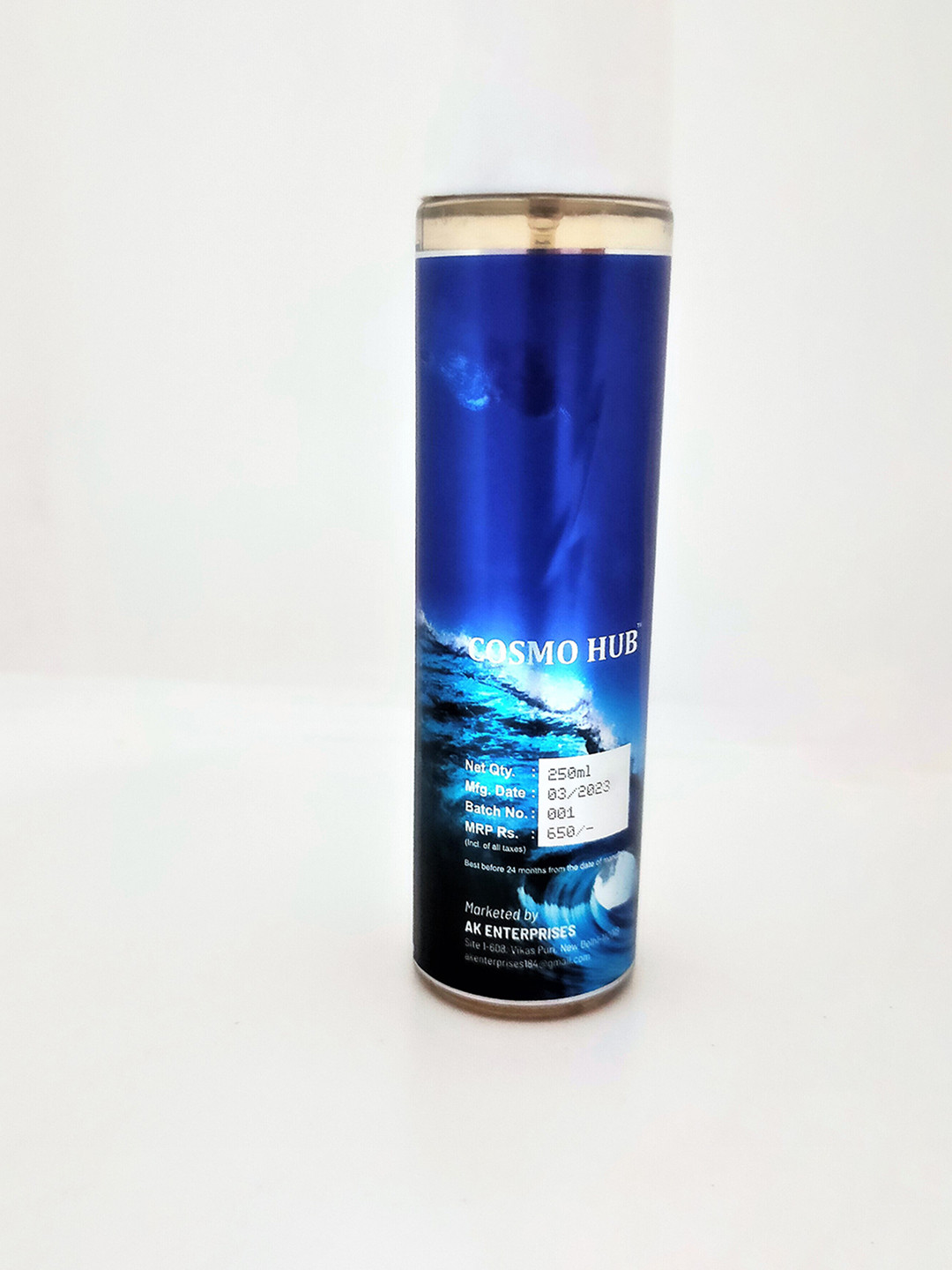 COSMO HUB Blue Aquatic waves Room Freshener