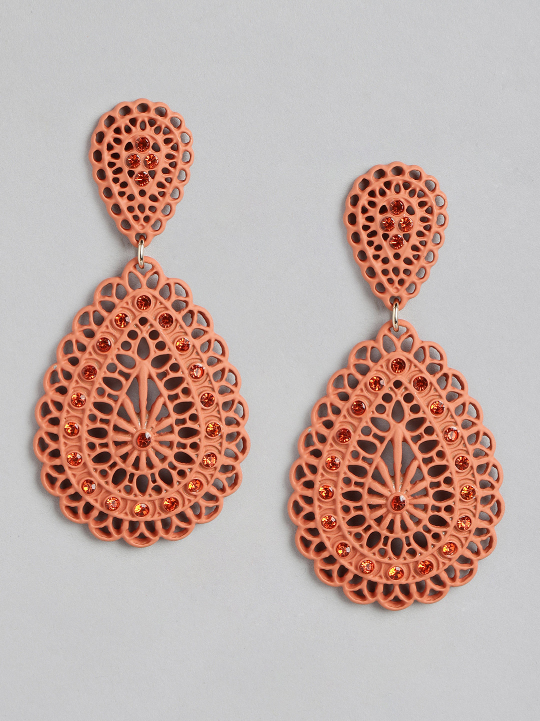 Forever New Teardrop Shaped Drop Earrings