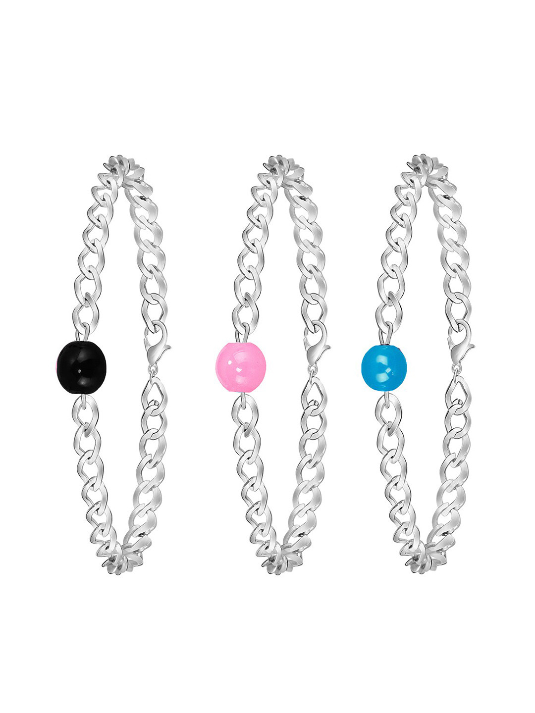 Mikado Women Set Of 3 Link Bracelet