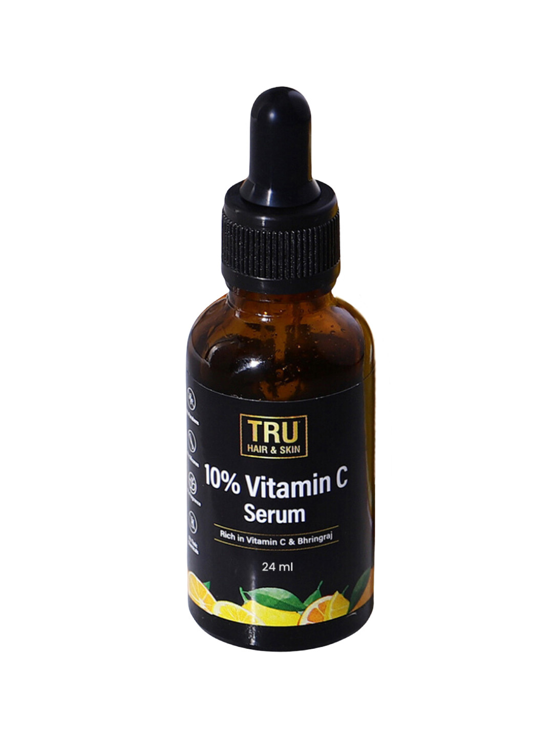 TRU HAIR & SKIN  10% Vitamin C Face Serum with Bhringraj - 24ml