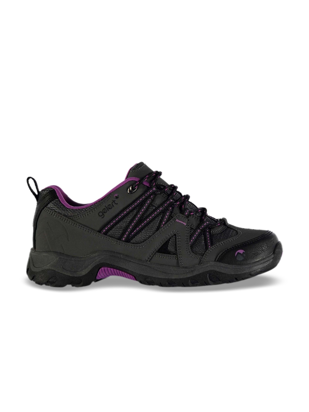 Gelert Womens Ottawa Low Walking Shoes Non Waterproof Lace