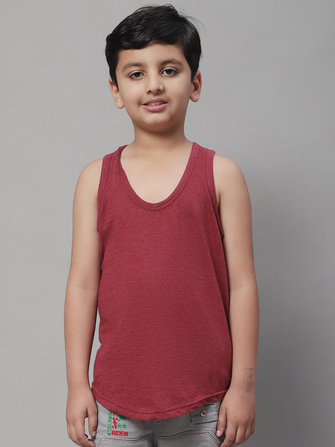 Friskers Boys Pure Cotton Sports Innerwear Vests